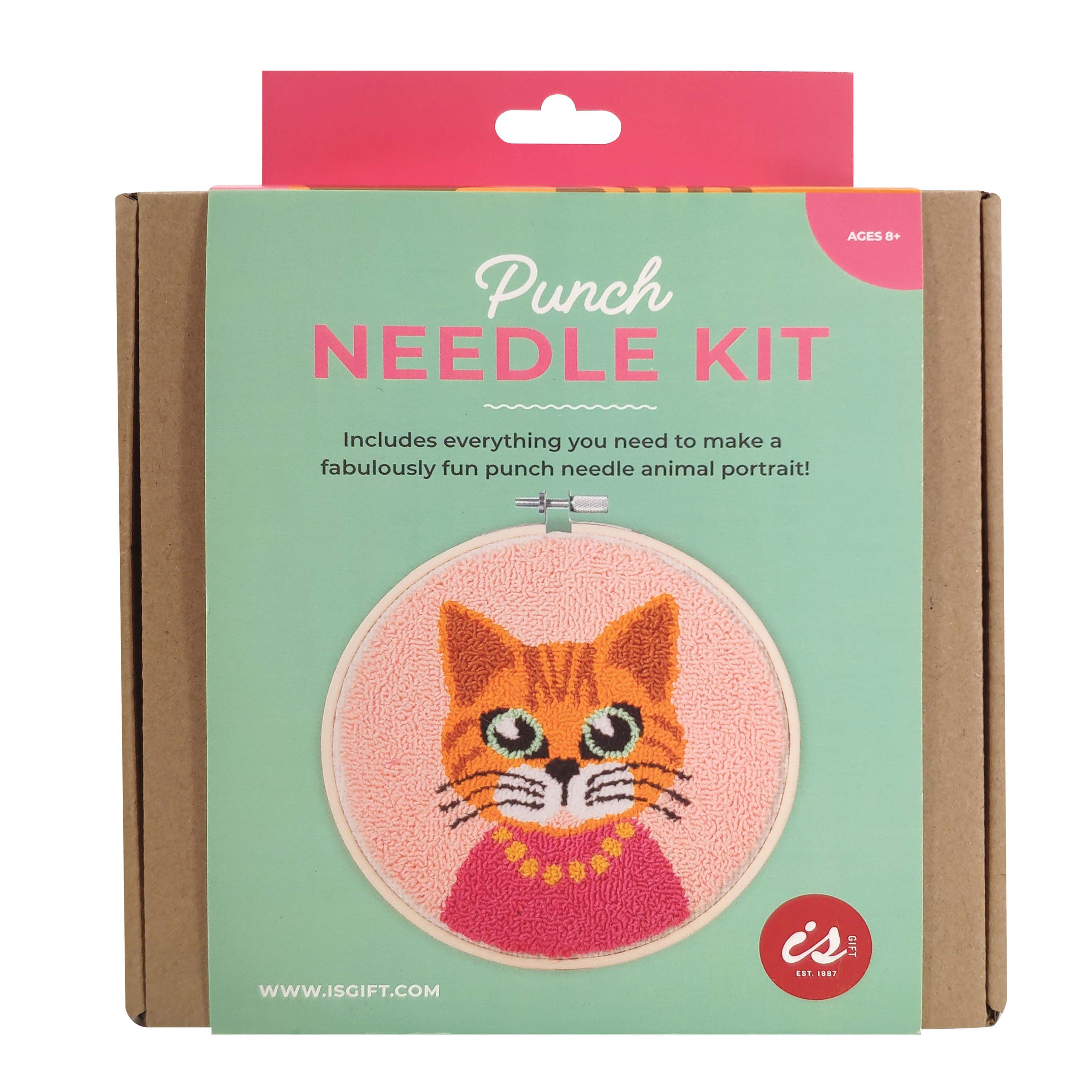 Punch Needle Kit Cat