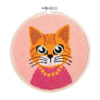 Punch Needle Kit Cat