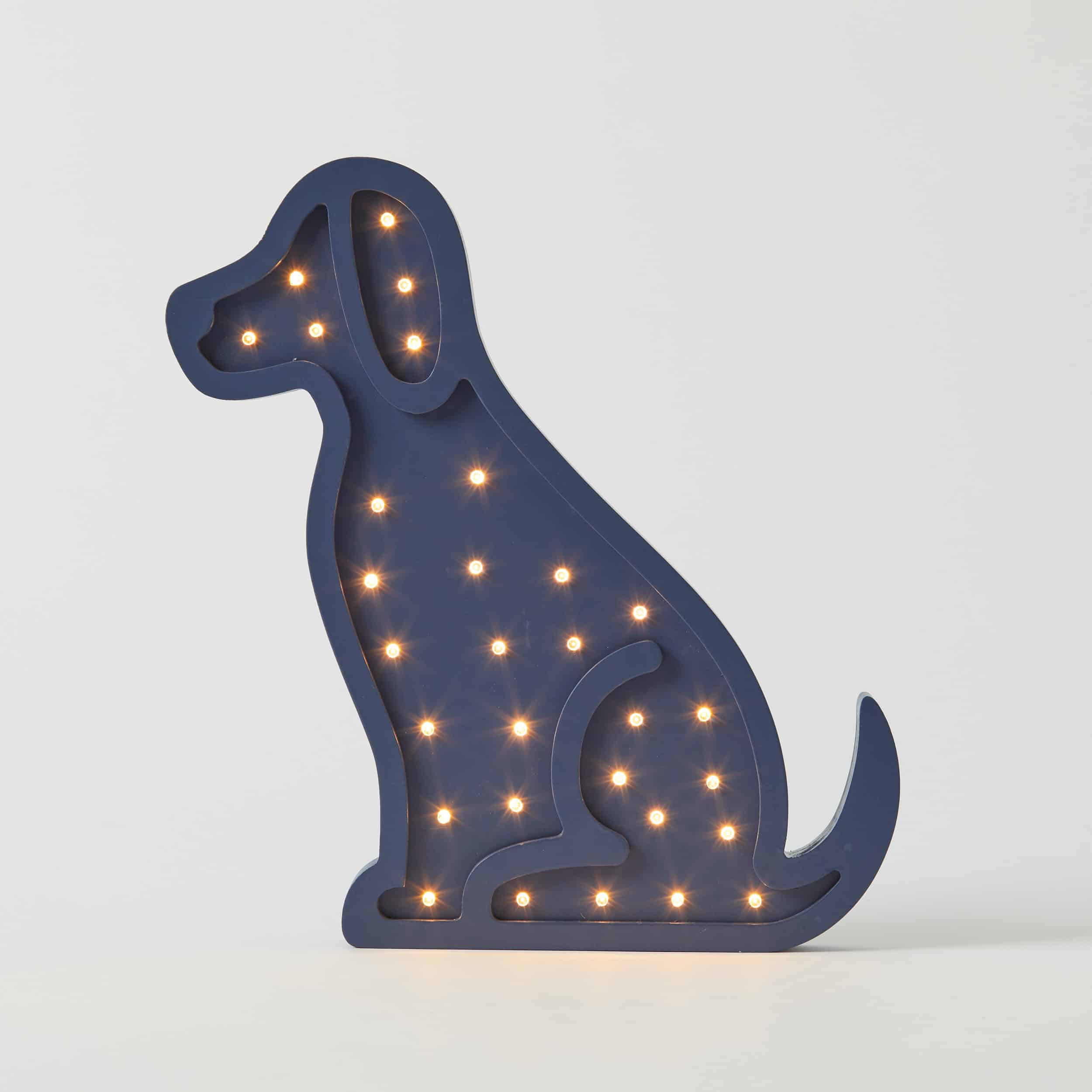 Puppy Wooden Light