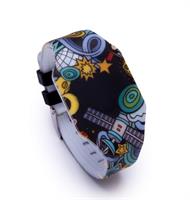 Space Push It LED Patterns Watch