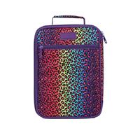 Rainbow Leopard Bag and Bottle Combo