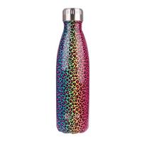 Rainbow Leopard Bag and Bottle Combo