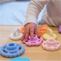 Rainbow Stacker and Teether Toy