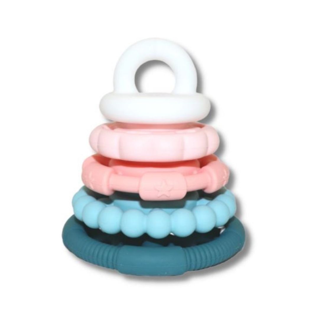 Jellystone Sugar Blossom Rainbow Stacker and Teether Toy