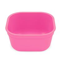 Re-Play Square Bowl Bright Pink