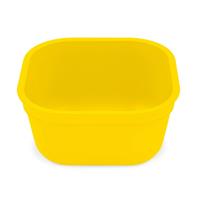 Re-Play Square Bowl Yellow