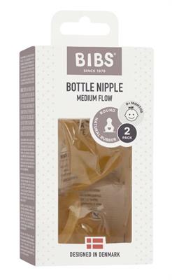 Bibs Replacement Bottle Nipple 2 Pack