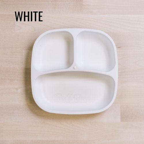 Replay Divided Kids Plate White