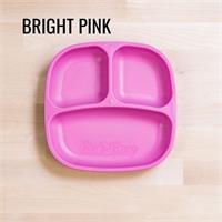 Replay Divided Kids Plate Bright Pink