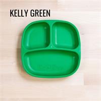 Replay Divided Kids Plate Kelly Green