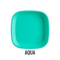 Replay Flat Kids Plate Aqua