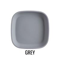 Replay Flat Kids Plate Grey