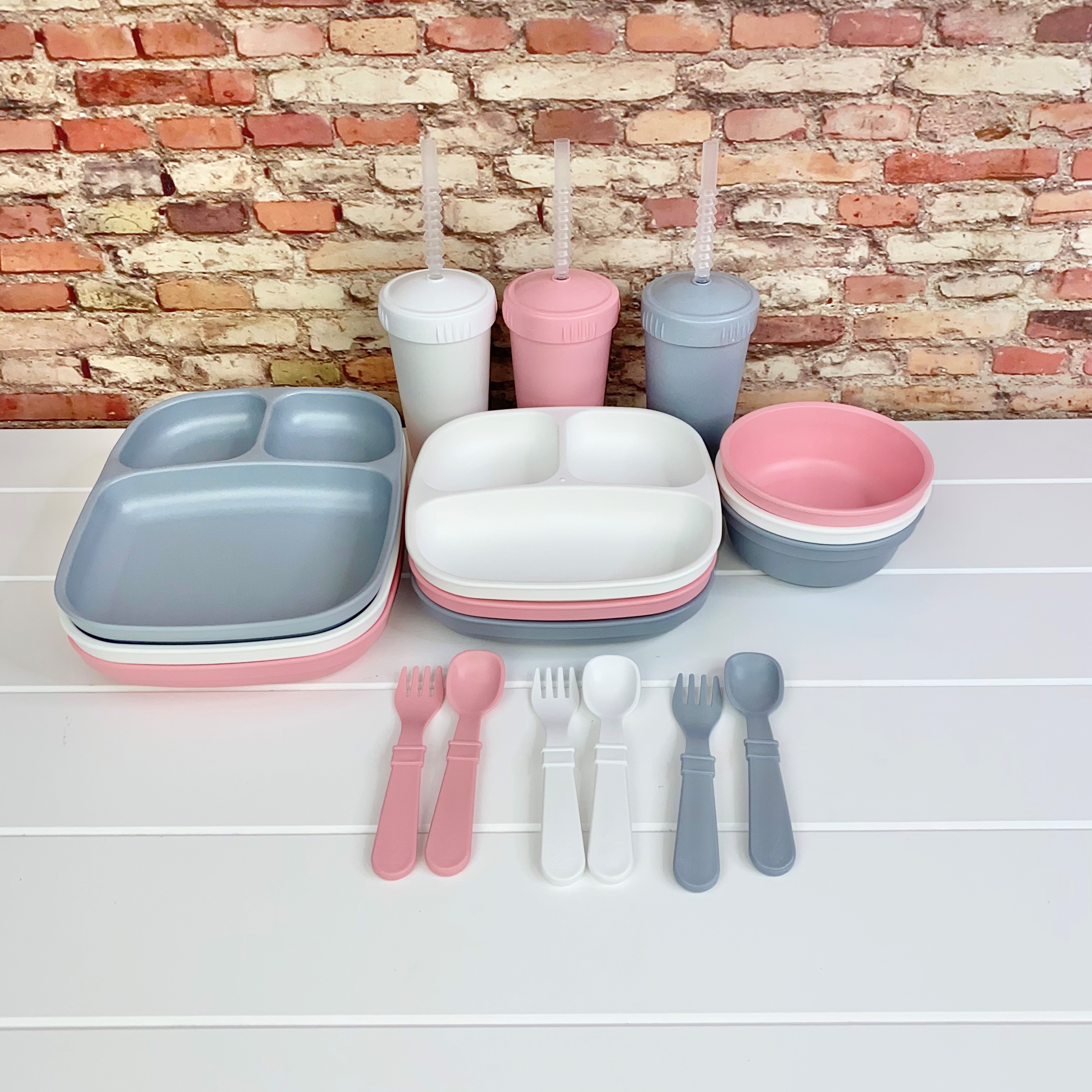 Replay Kids Divided Plate Sets - Choose Your Colours!