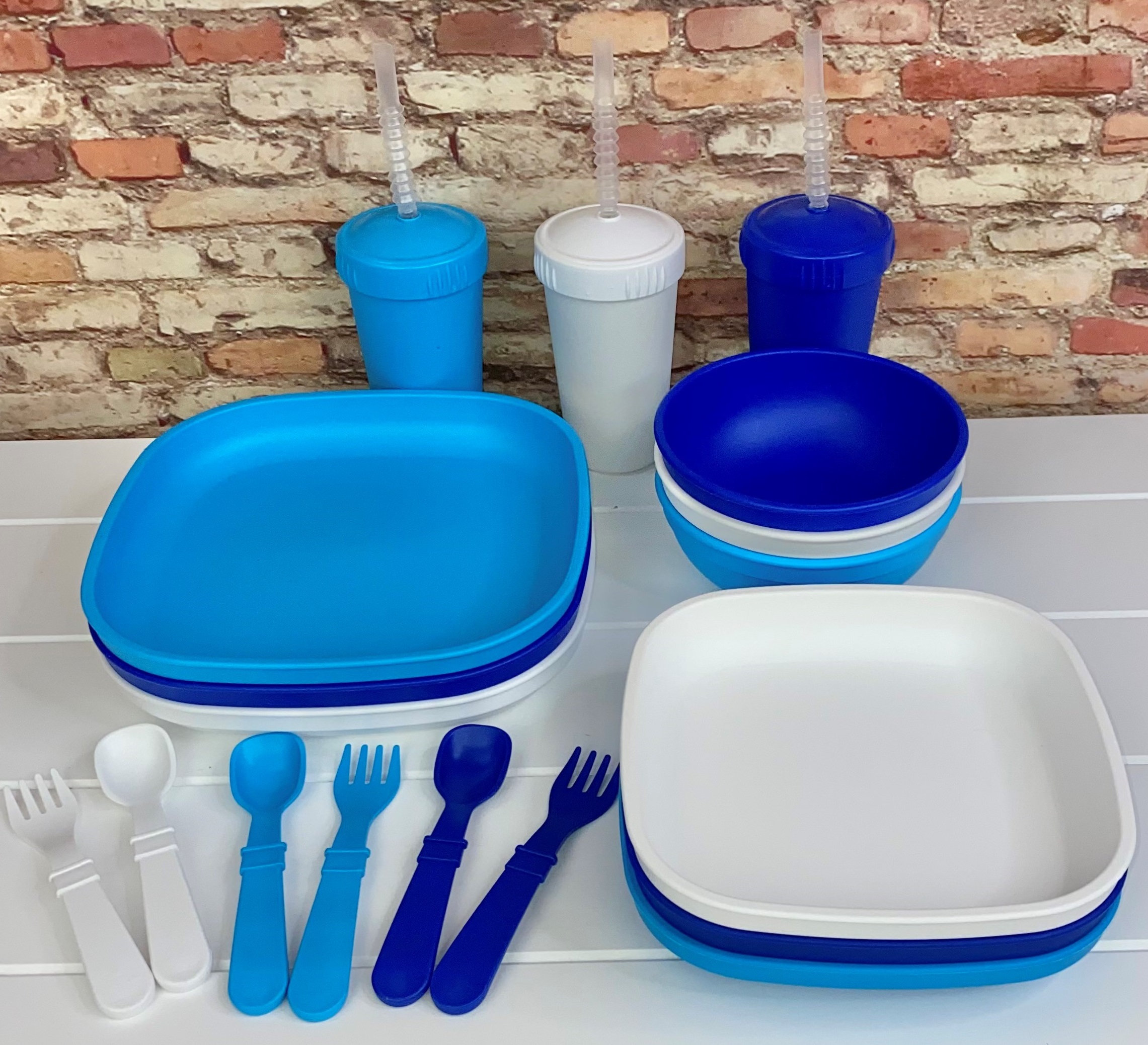 Replay Kids Flat  Plate Sets - Choose Your Colours!