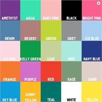 Replay Colour Chart