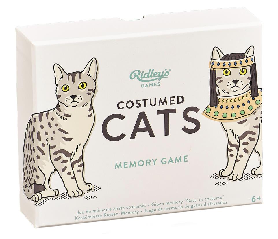Ridleys Costumed Cats Memory Game