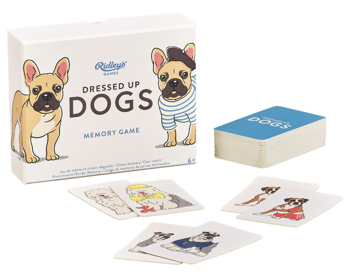 Ridleys Dressed Up Dogs Memory Game