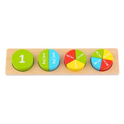 Round Fractions Block Puzzle