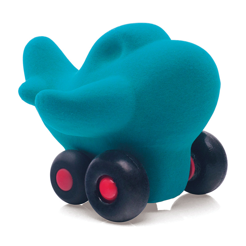 Rubbabu Little Blue Plane Toy