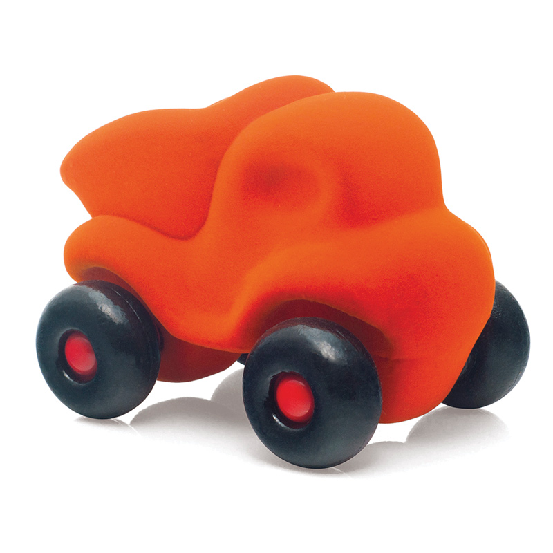 Rubbabu Little Orange Dump Truck Toy