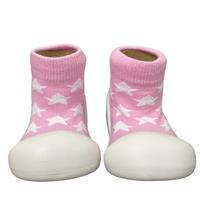 Rubber Socks Pink Star