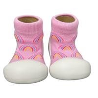 Rubber Socks Pink Rainbow