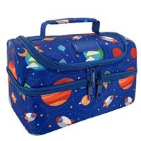 Sachi Insulated Double Decker Lunch Bag - Outer Space 1