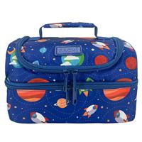 Sachi Insulated Double Decker Lunch Bag - Outer Space 2