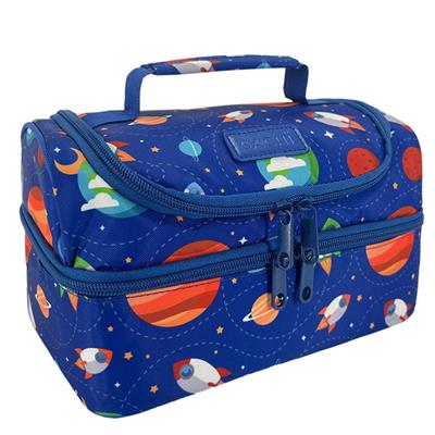 Sachi Insulated Double Decker Lunch Bag - Outer Space