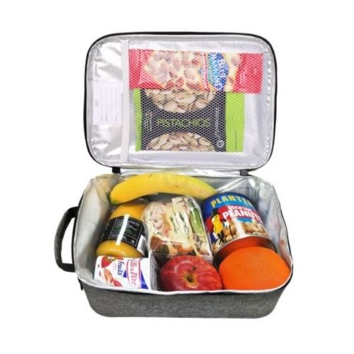 Sachi Insulated Lunch Bag Charcoal