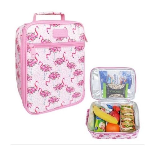 Sachi Insulated Lunch Bag Flamingos | Kids Lunch Bag
