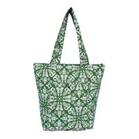 Sachi Insulated Market Tote Bohemian Green