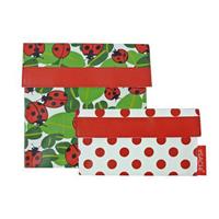 Sachi Lunch Pockets Set of 2 - Ladybug