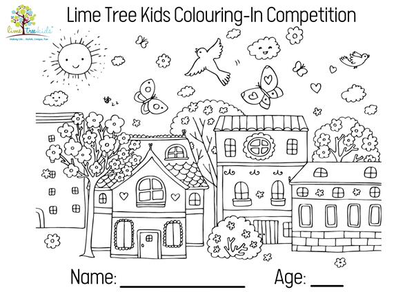 School Holidays Colouring-In Competition