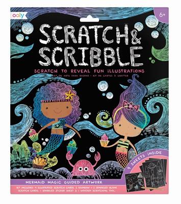 Scratch & Scribble Mermaid