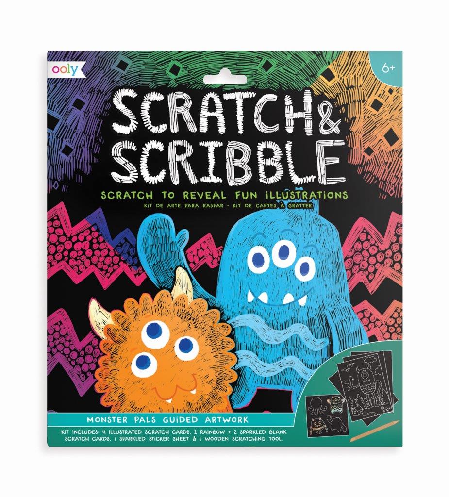 Scratch & Scribble Monsters