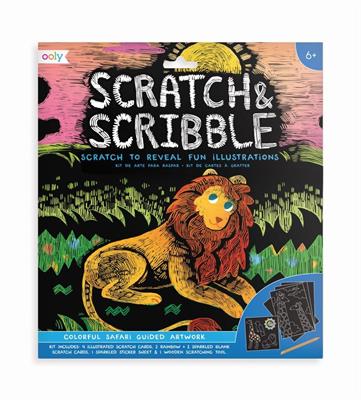 Scratch & Scribble Safari