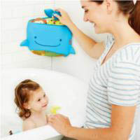 Skip Hop-Kids Bathroom Accessories- Moby Corner-Fit Bath Toy Organiser