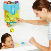 Skip Hop-Kids Bathroom Accessories- Moby Scoop and Splash Bath Toy Organiser