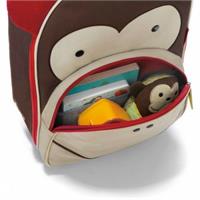 Skip Hop Rolling Luggage Monkey