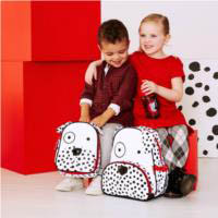 Skip Hop Zoo- Kids Backpacks-Dalmation Backpack