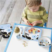 Melamine Set {Cow}