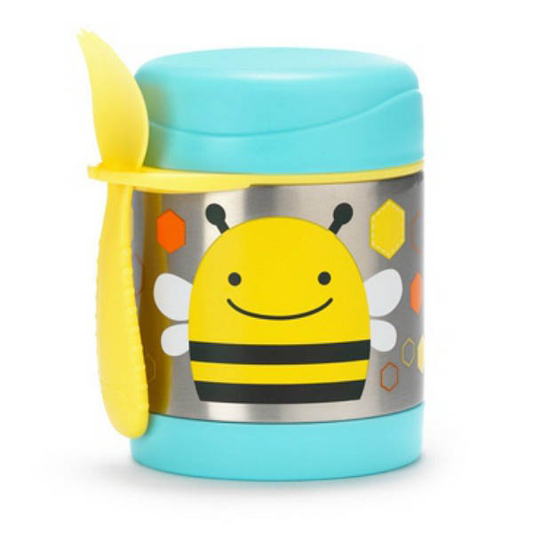 Skiphop Zoo Insulated Food Jar Bee - Skip Hop Zoo Bee Insulated Food Jar skiphop zoo insulated food jar bee skip hop zoo bee insulated food jar