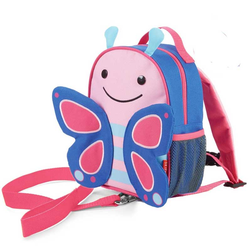 Skip Hop Zoo Butterfly Mini Backpack with Safety Harness