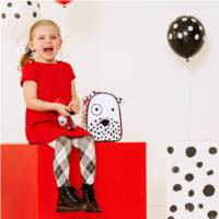 Skip Hop Zoo Lunchies-Kids Lunch Bag-Dalmatian