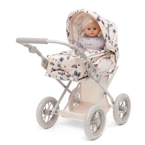 Skrallan Doll Pram with Bassinet