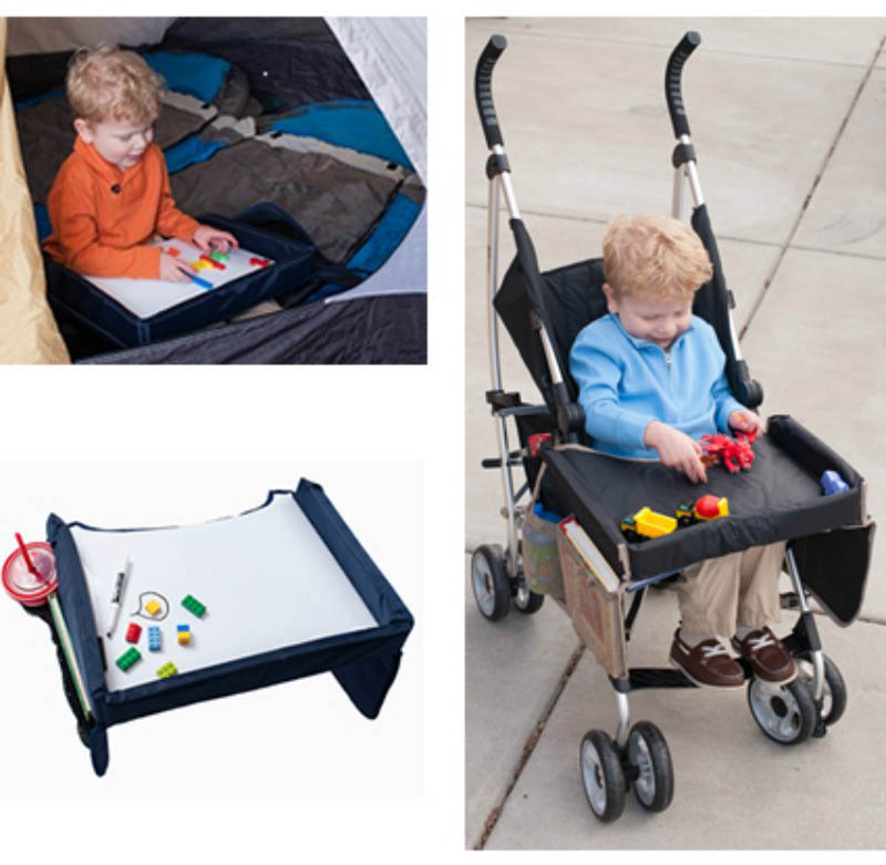 travel stroller with tray