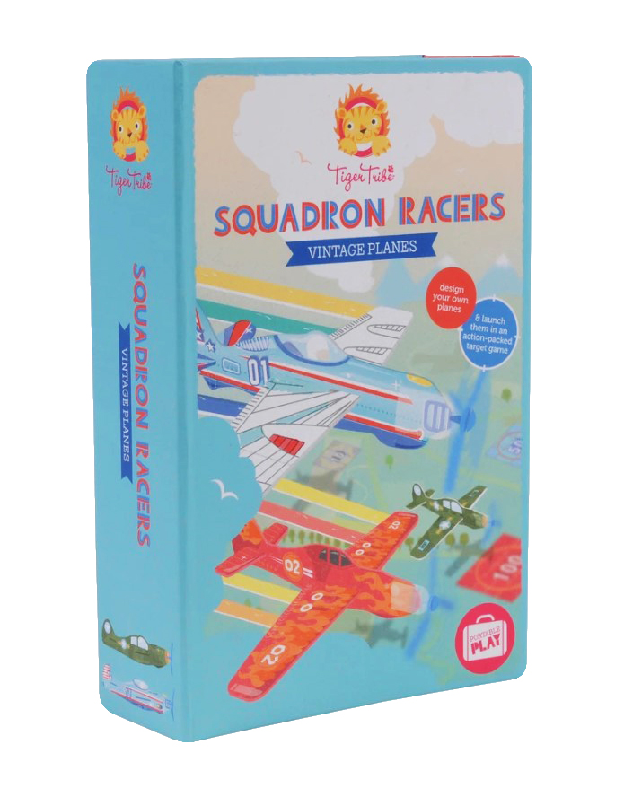 Tiger Tribe Squadron Racers - Vintage Planes