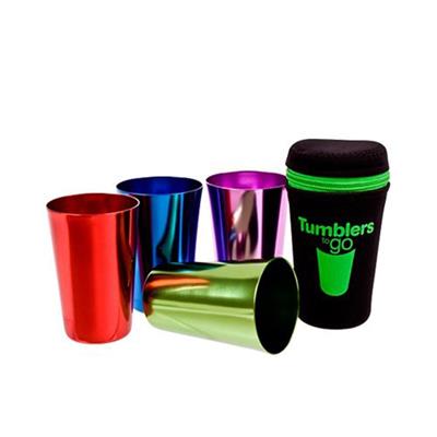 Stainless Steel Tumblers to Go 265ml Set 4