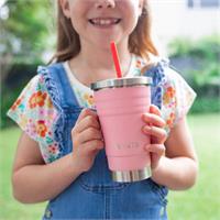 Strawberry Insulated Mini Smoothie Cup 275ml